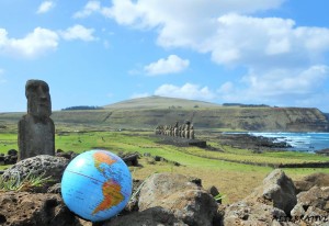Cile - Rapa Nui Isola di Pasqua - Henua con i moai