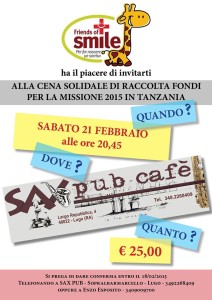 Cena Solidale Friends of Smile Onlus
