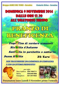 Evento Amici del Togo Soresina